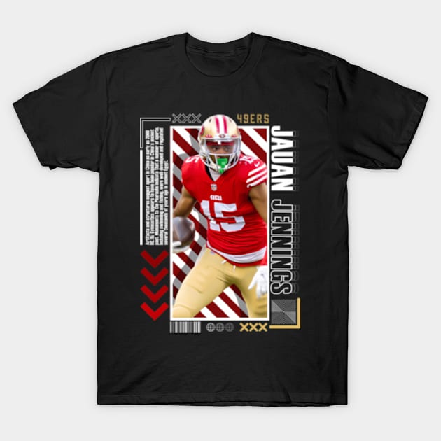 Jauan Jennings Paper Version 10 T-Shirt by binchudala